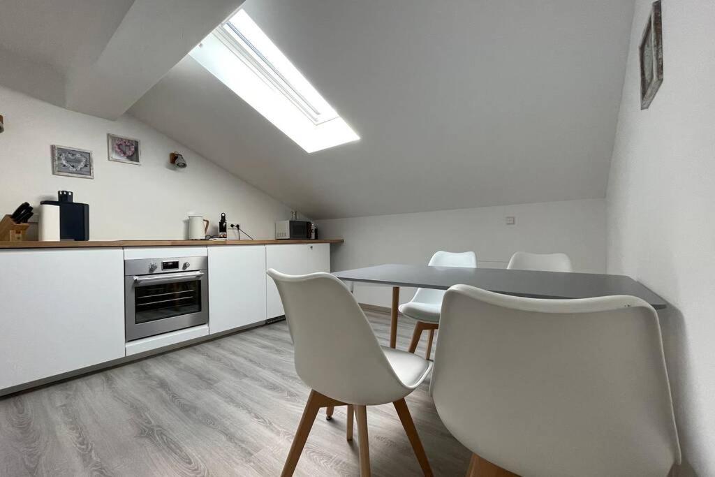 [Kontaktlos] Penthouse mit Bergblick by stayFritz Bad Wiessee Exteriér fotografie