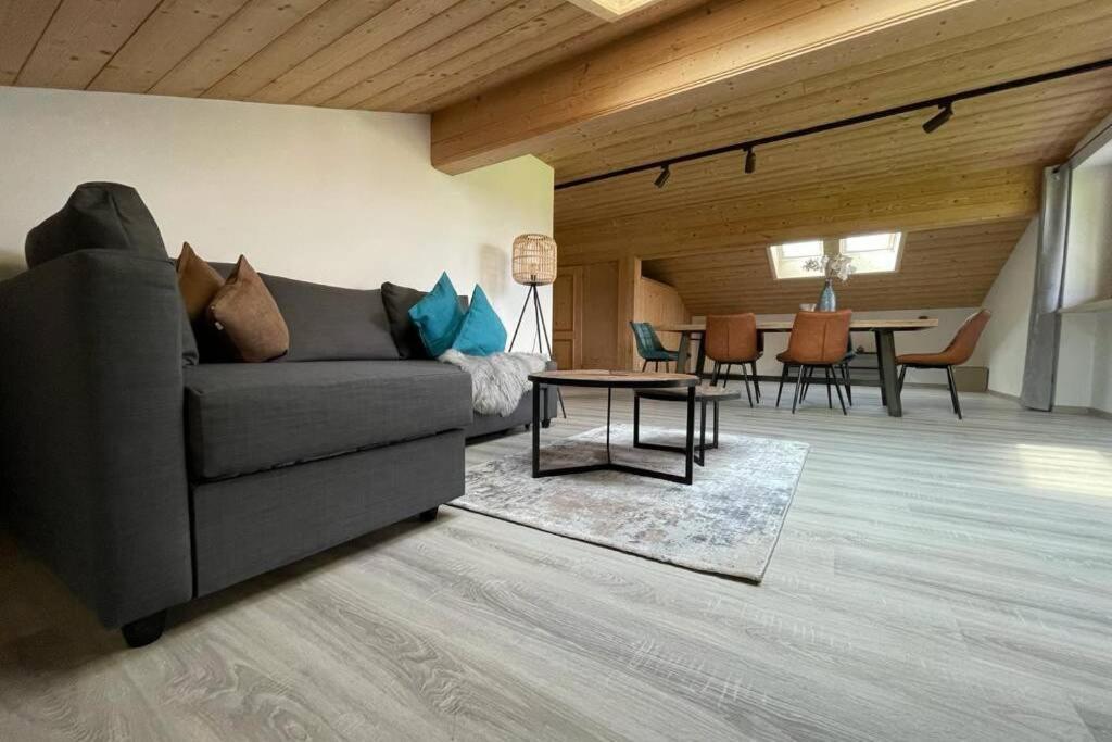 [Kontaktlos] Penthouse mit Bergblick by stayFritz Bad Wiessee Exteriér fotografie